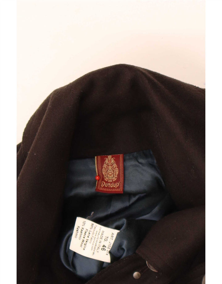 Caban Donna Dondup IT 46 Large Marrone Lana