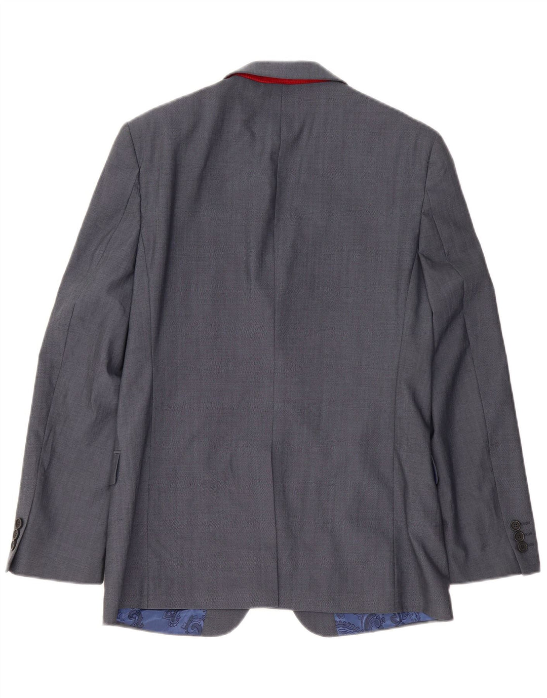 Giacca blazer da uomo a 2 bottoni Ted Baker UK 38 blu medio