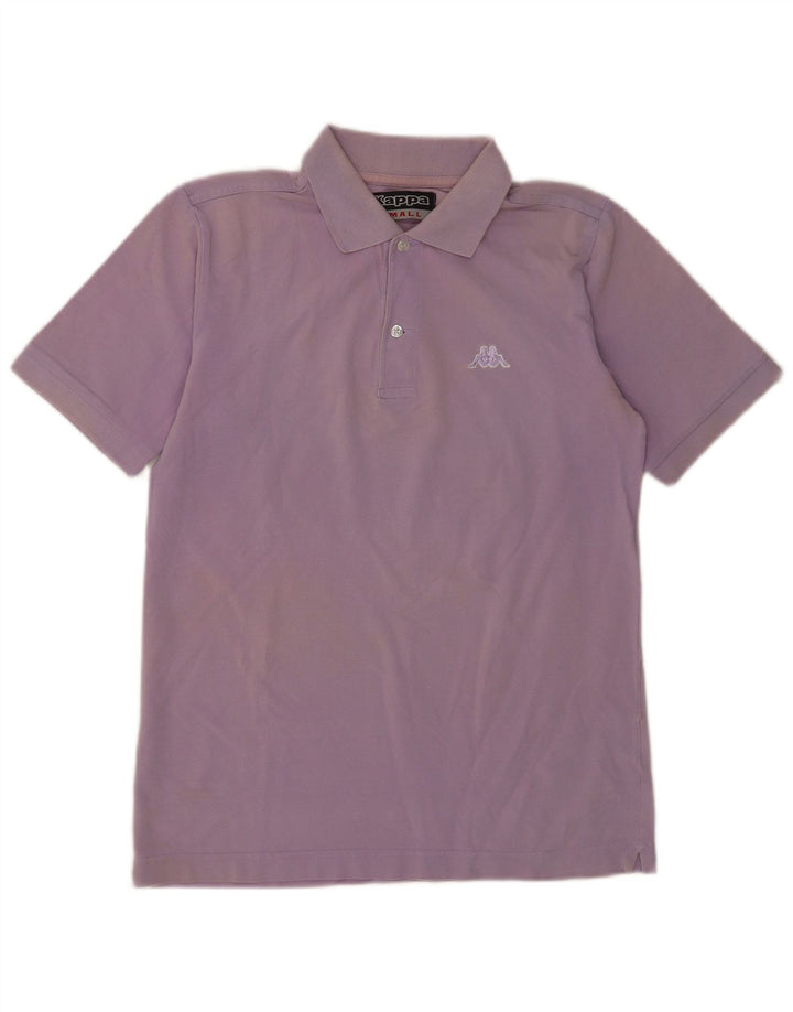 Polo Kappa Uomo Small Viola in cotone