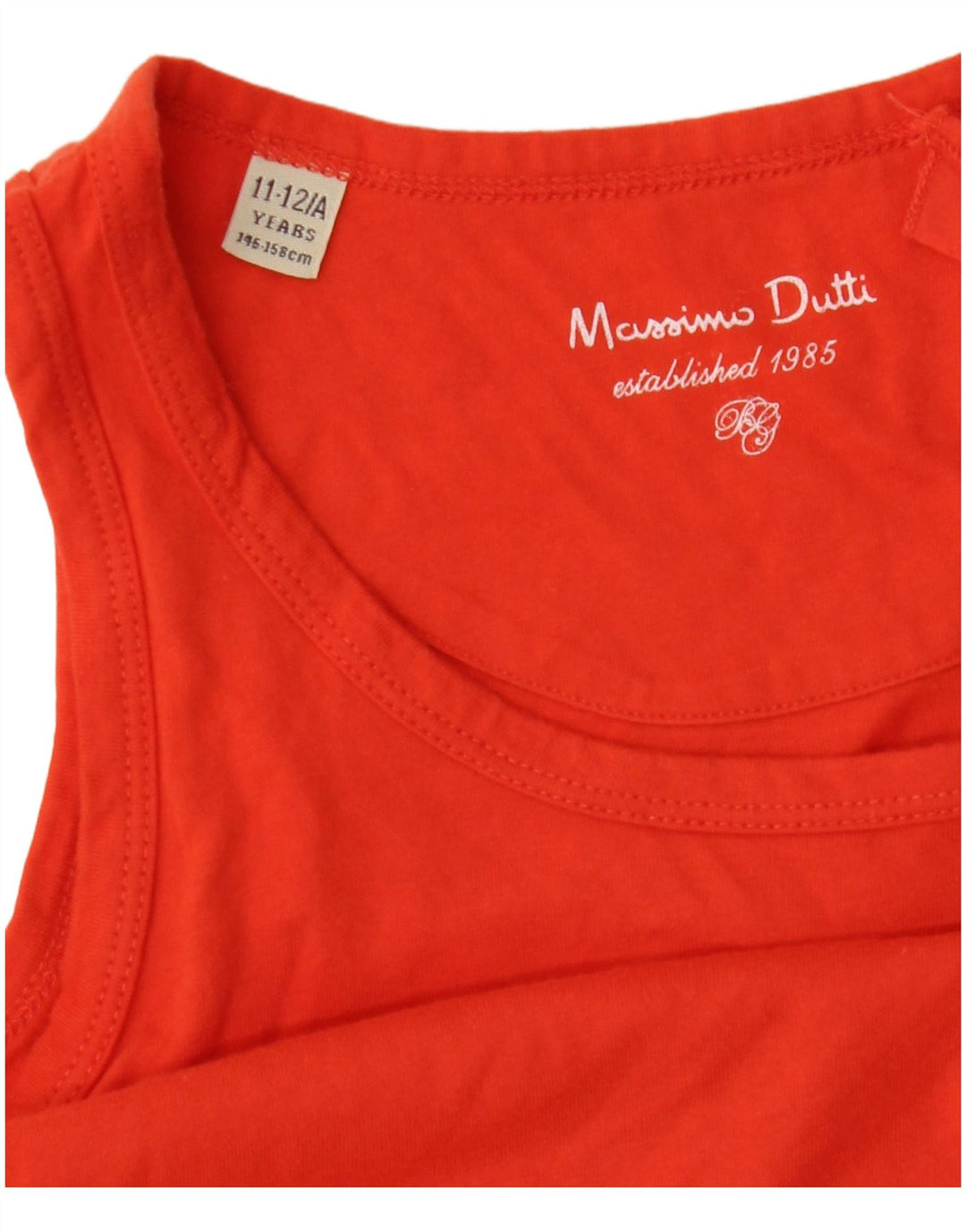 Canotta per bambina Massimo Dutti 11-12 anni Arancione