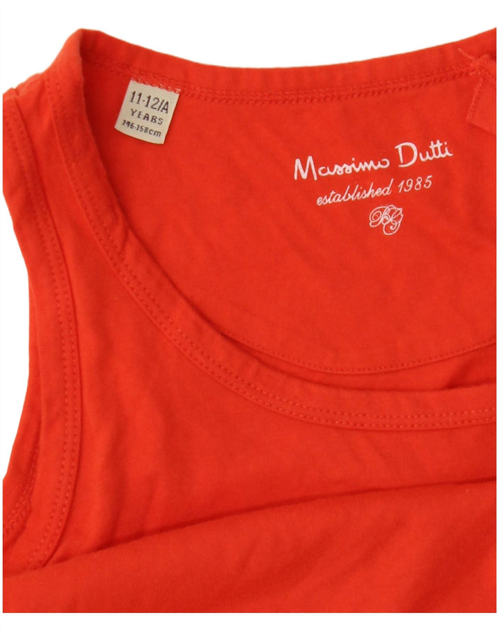 Canotta per bambina Massimo Dutti 11-12 anni Arancione