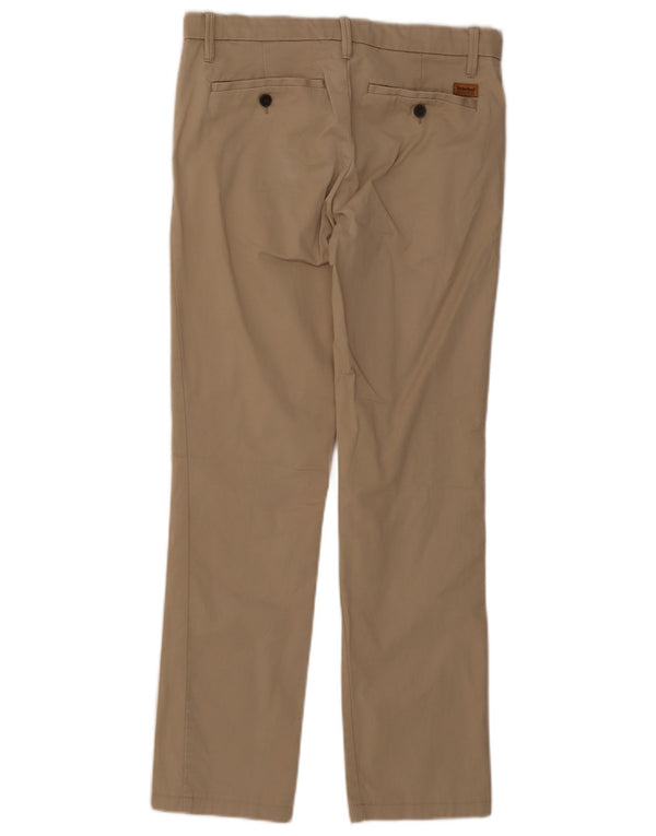 Pantaloni cargo slim fit da uomo Timberland W30 L30 in cotone beige