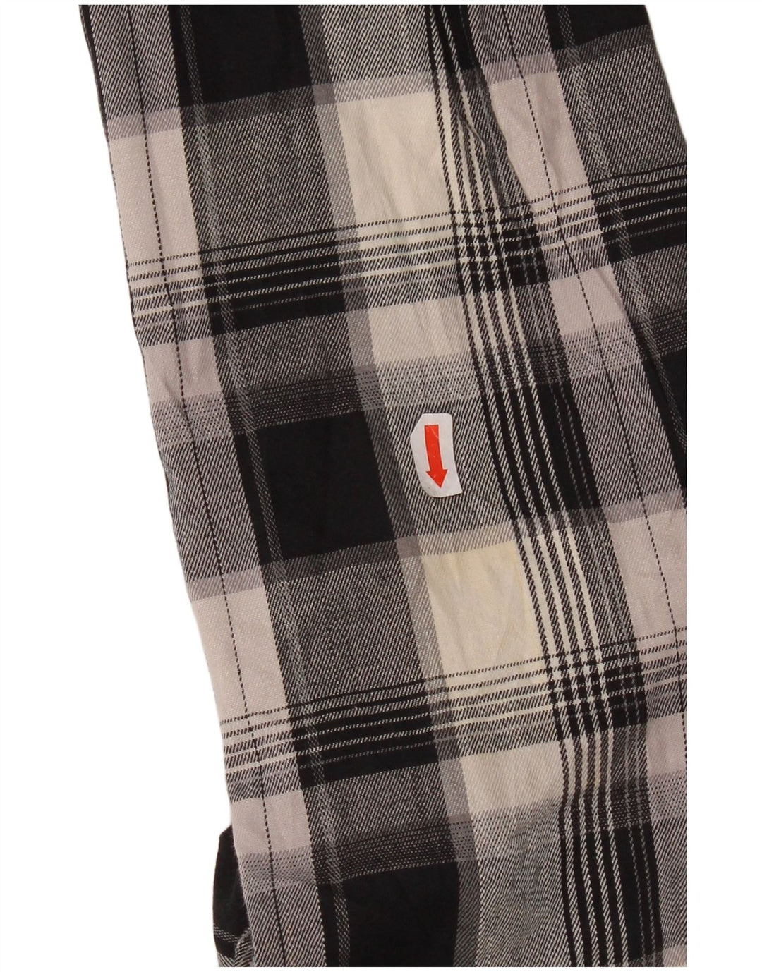 Camicia da uomo in flanella a quadri vestibilità regolare Wrangler piccola in cotone scozzese nero