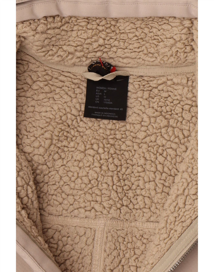Cappotto giacca a vento con cappuccio da donna Jack Wolfskin UK 10/12 Beige medio
