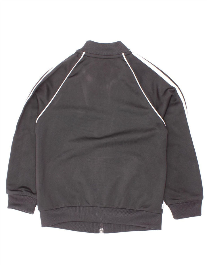 Giacca Top della tuta da ragazzo Adidas 2-3 anni in poliestere nero