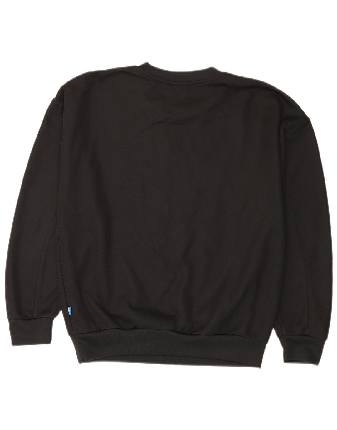 Felpa grafica da donna Adidas Jumper UK 8 Small Black geometrica