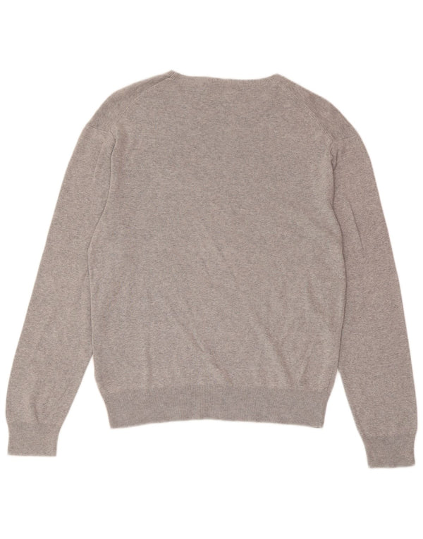 POLO RALPH LAUREN Maglione da uomo slim fit con scollo a barchetta Grigio medio