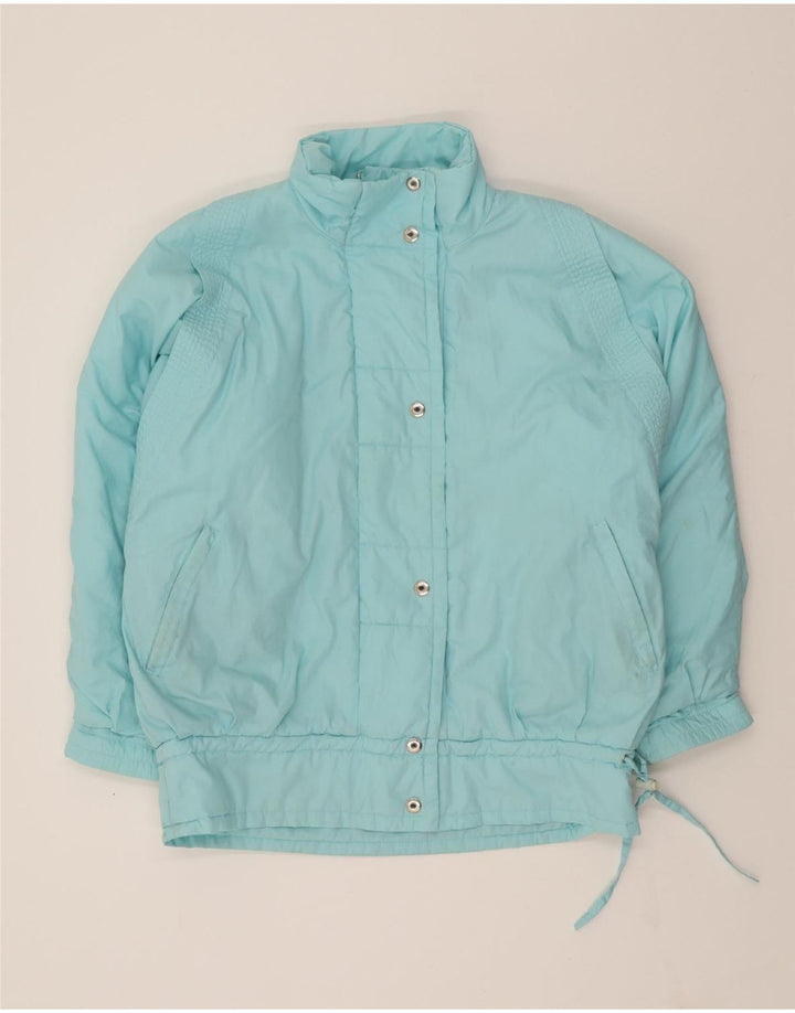 C&A Womens Padded Jacket UK 18 XL Turquoise Polyester Vintage C&A and Second-Hand C&A from Messina Hembry 