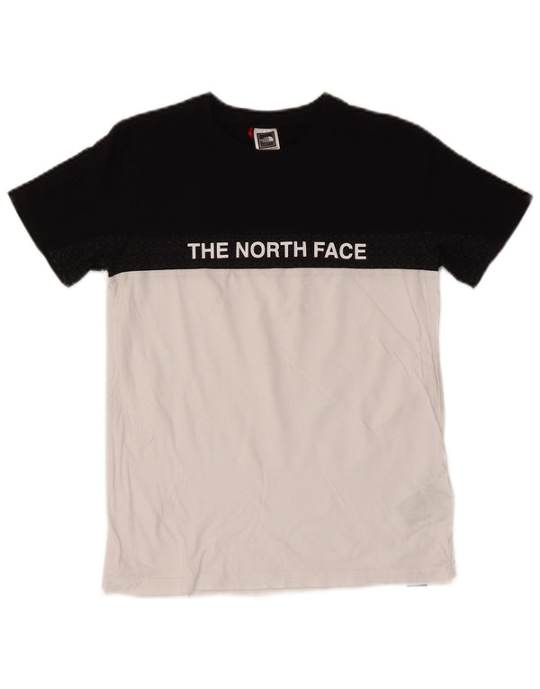 T-shirt grafica da ragazzo The North Face Top 14-15 anni XL Black Colourblock