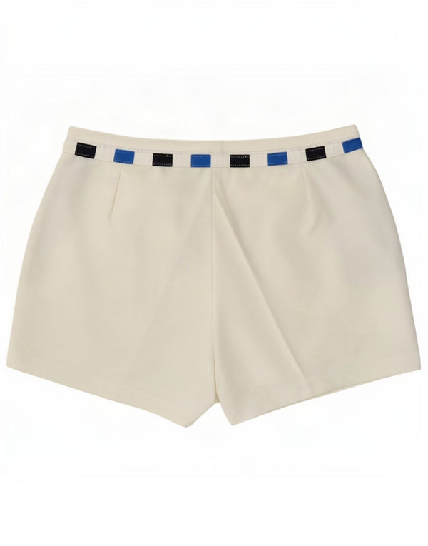 Pantaloncini chino da donna Sergio Tacchini IT 52 2XL W36 Colorblock bianco
