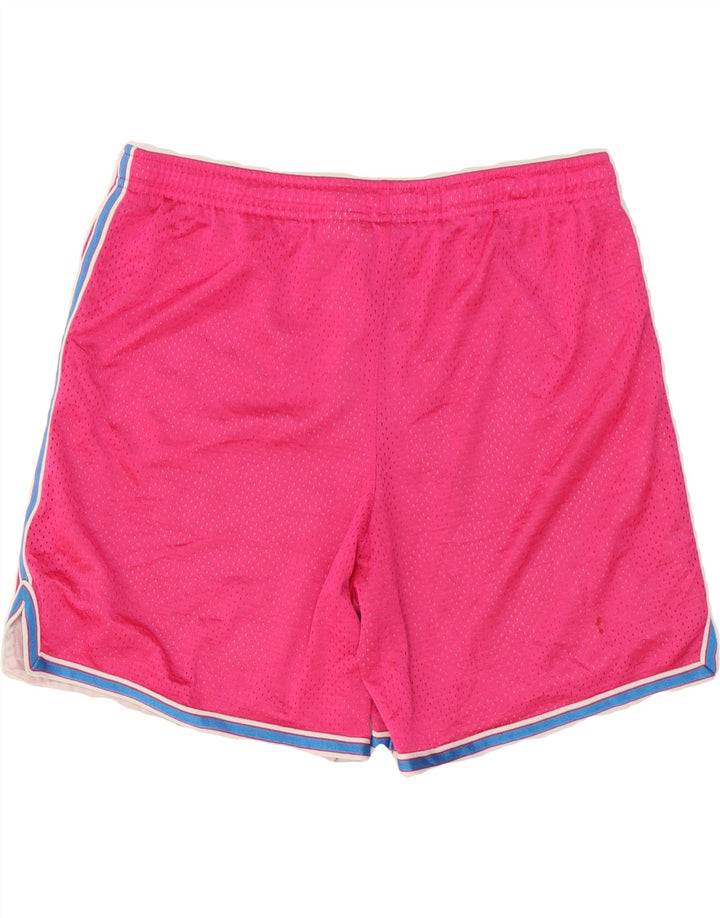 NIKE Womens Sport Shorts US 8/10 Medium  Pink Polyester Vintage Nike and Second-Hand Nike from Messina Hembry 