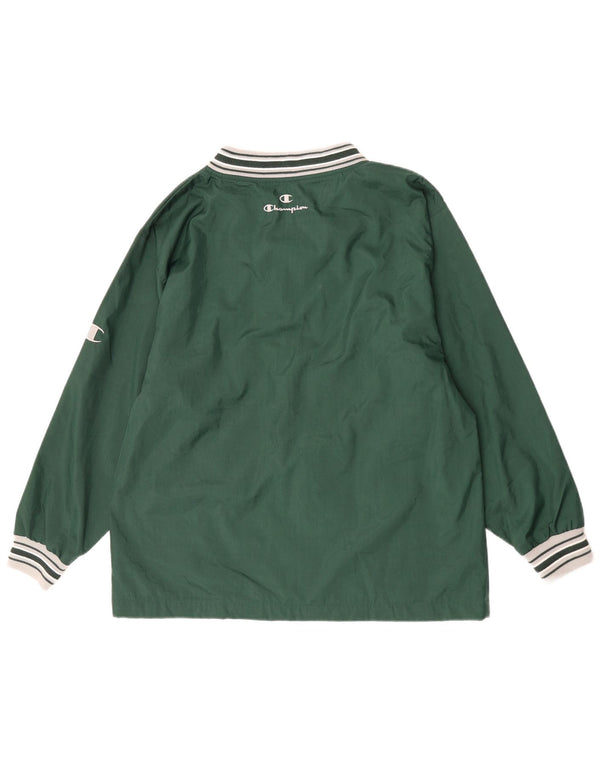 Giacca da uomo con grafica pullover Champion Champion XL Green Colourblock