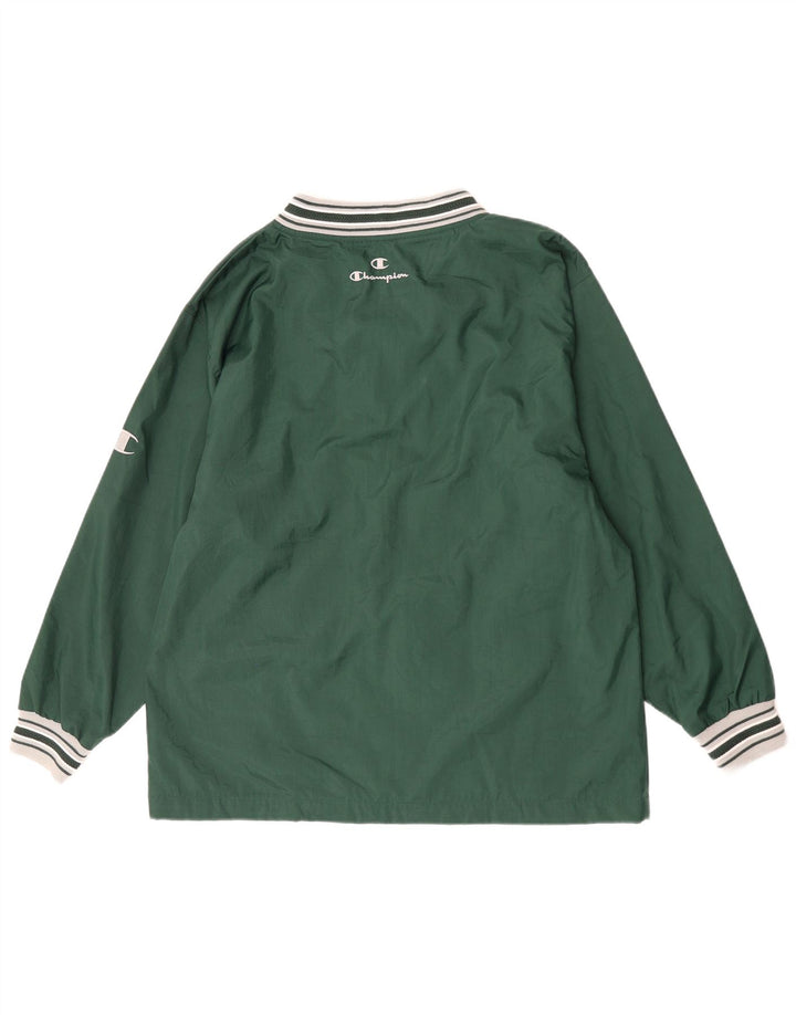 Giacca da uomo con grafica pullover Champion Champion XL Green Colourblock