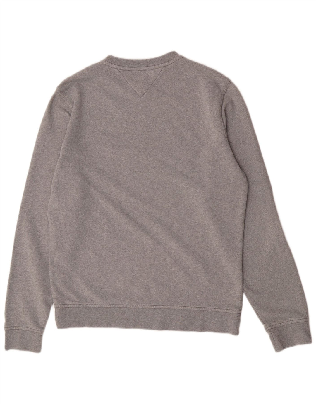 Felpa grafica da uomo Tommy Hilfiger Maglione XL Cotone grigio
