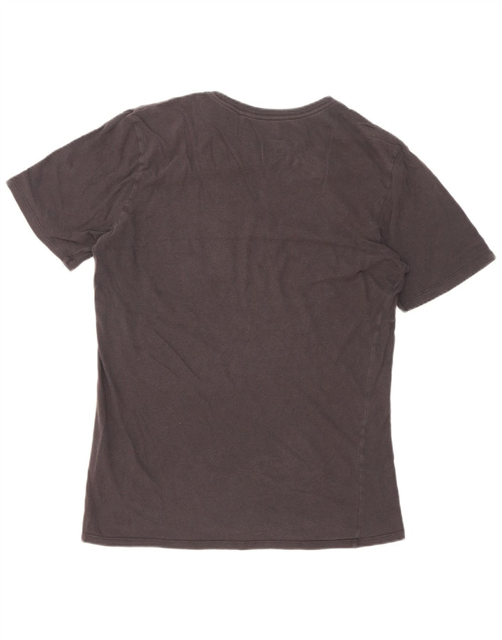 T-shirt grafica Nike da uomo con taglio atletico, piccola, in cotone nero