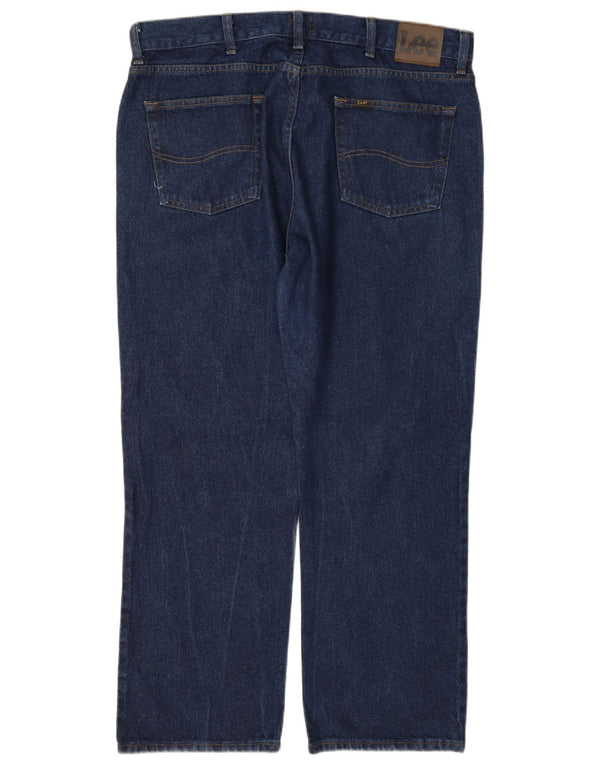 Jeans dritti da uomo Lee W38 L30 cotone blu navy