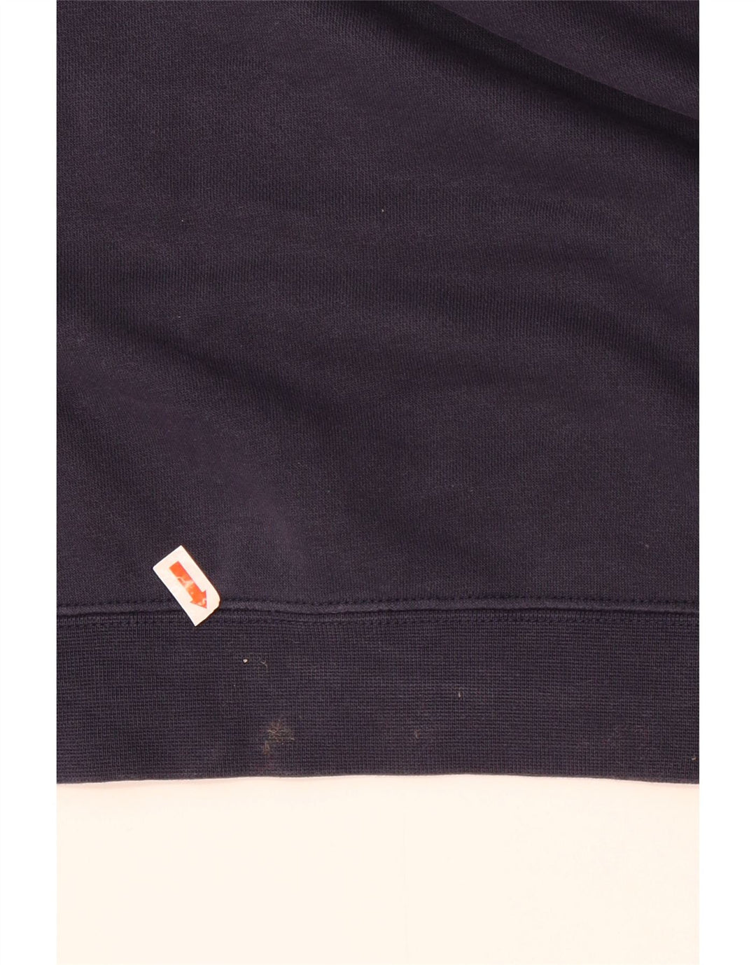 Felpa con cappuccio grafica Nike da uomo XL in cotone blu navy