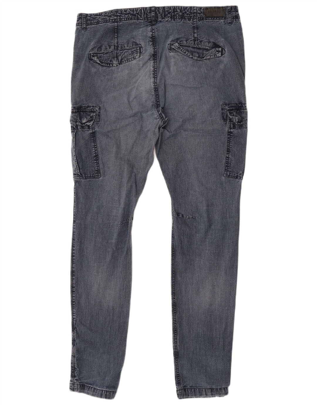 Jeans skinny cargo da uomo Superdry W34 L34 cotone blu