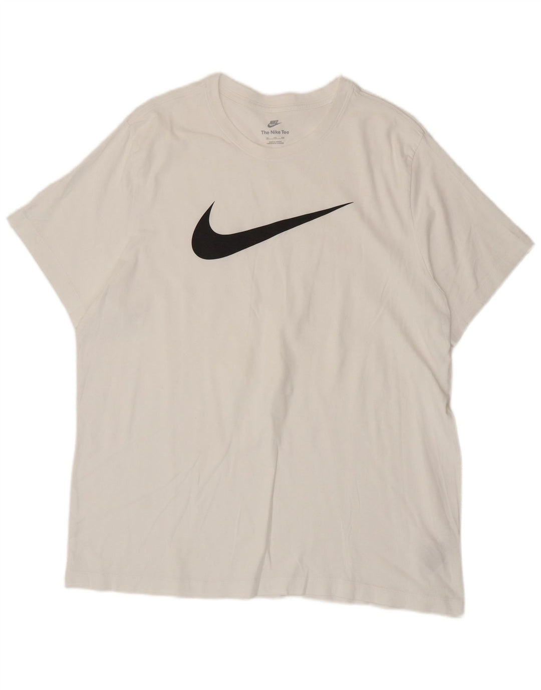 T-shirt grafica da uomo Nike Top 2XL cotone bianco