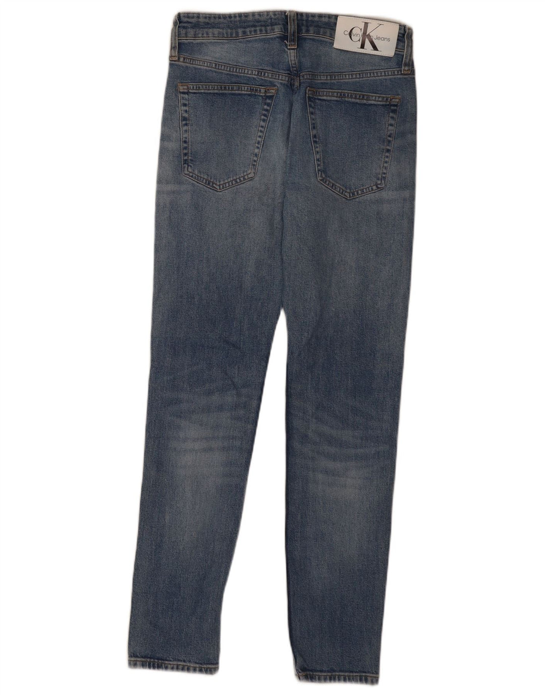 Jeans skinny da uomo Calvin Klein W28 L30 Blu