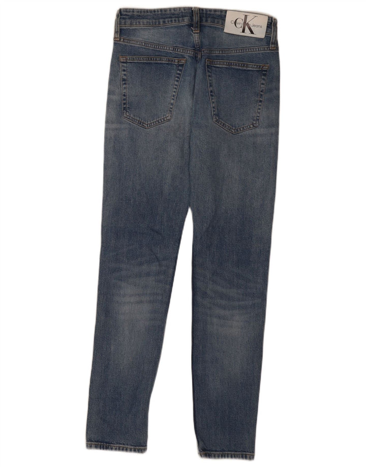 Jeans skinny da uomo Calvin Klein W28 L30 Blu