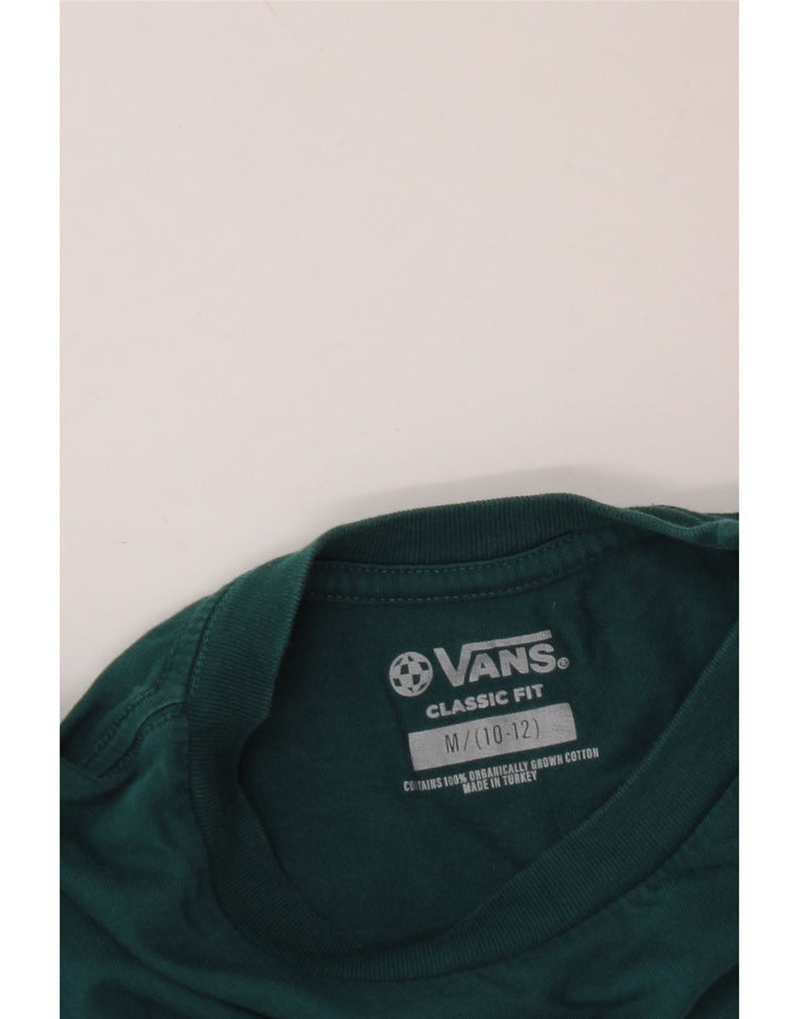 T-shirt grafica da bambino con vestibilità classica VANS, 10-11 anni, blu medio