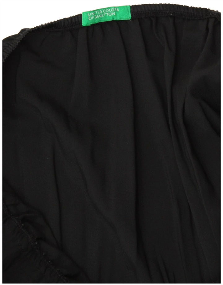 Canotta da donna Benetton UK 12 media nera