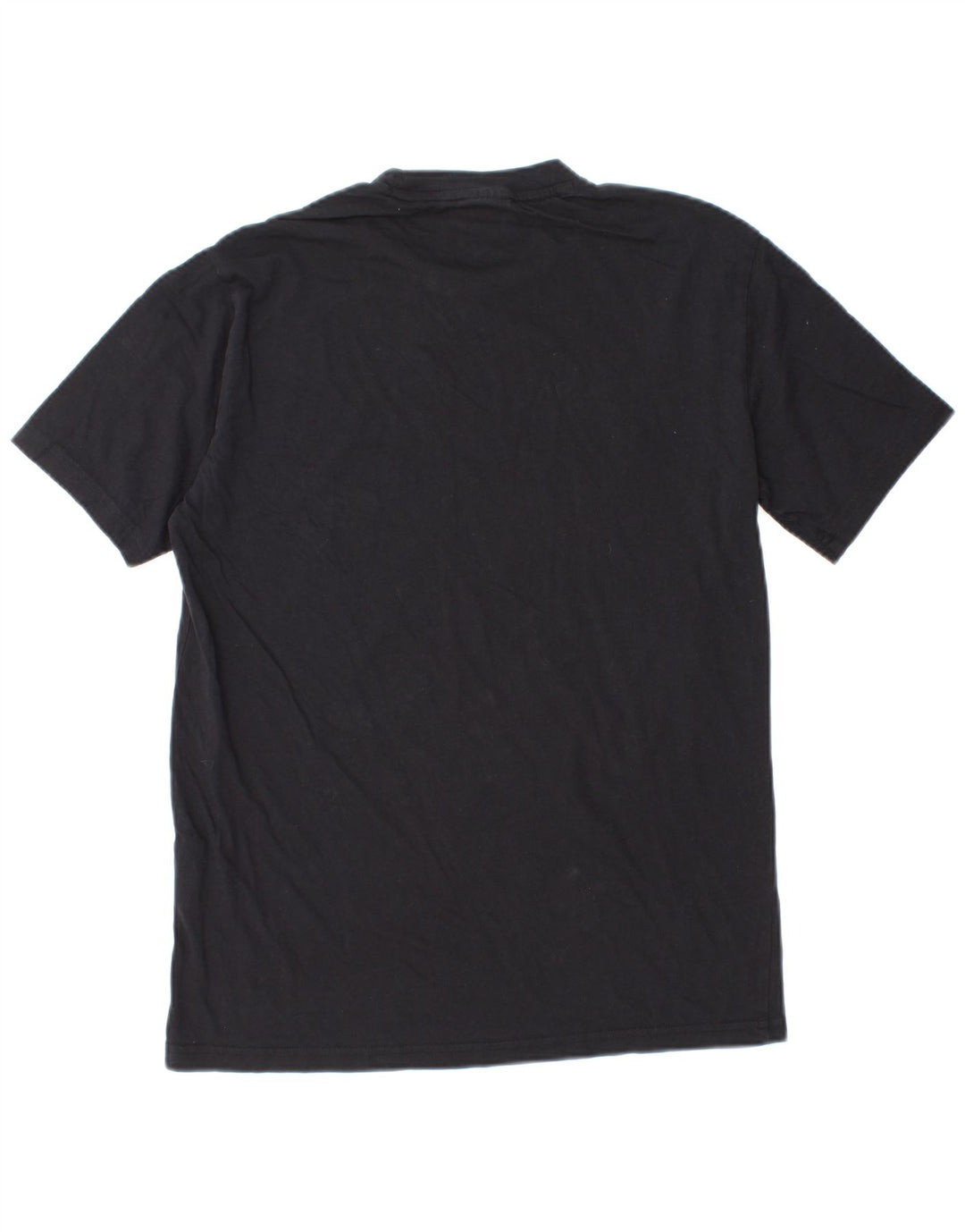 T-shirt grafica da uomo Champion Top piccola in cotone nero