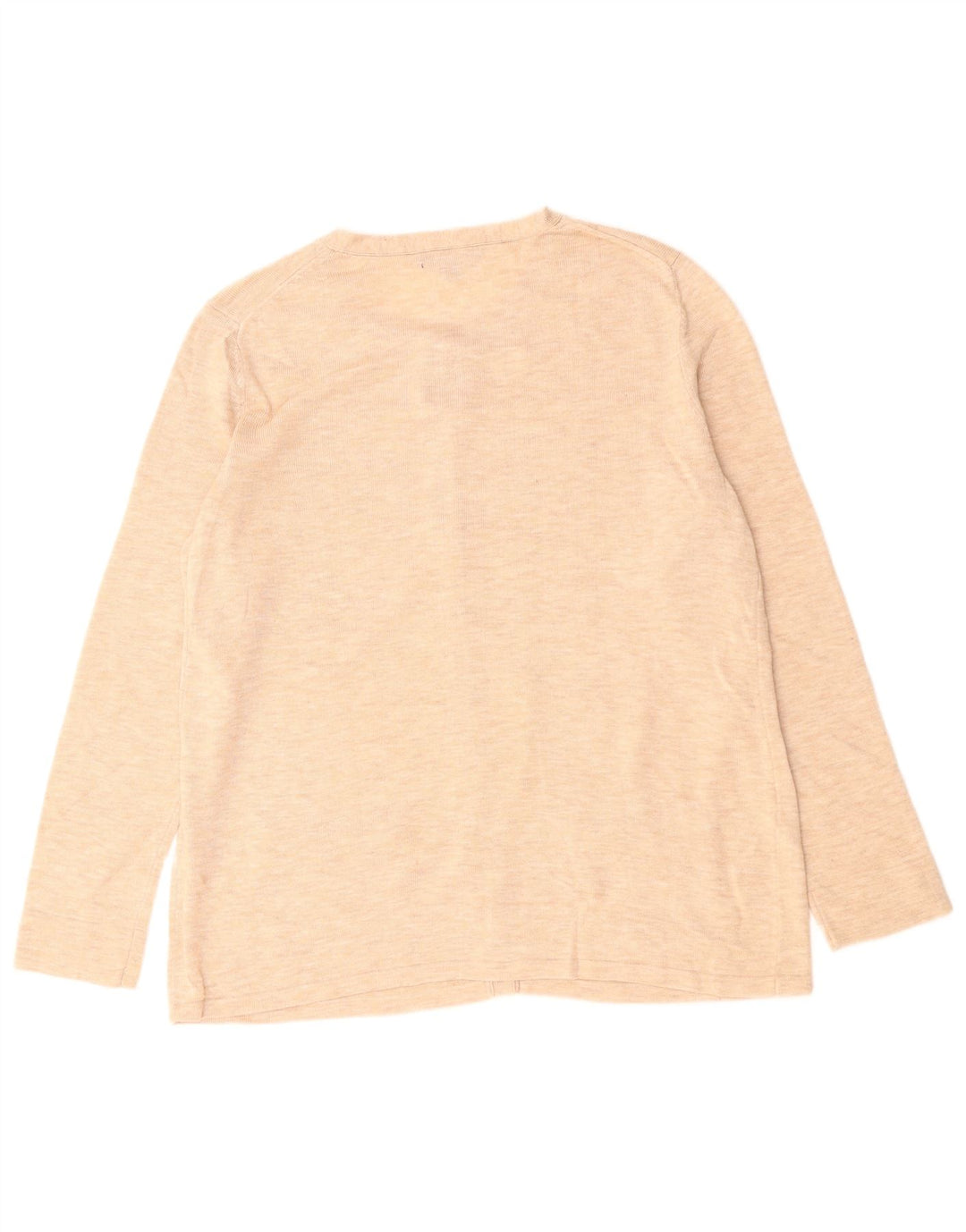 Maglione cardigan da donna Tommy Hilfiger UK 16 Large Beige acrilico