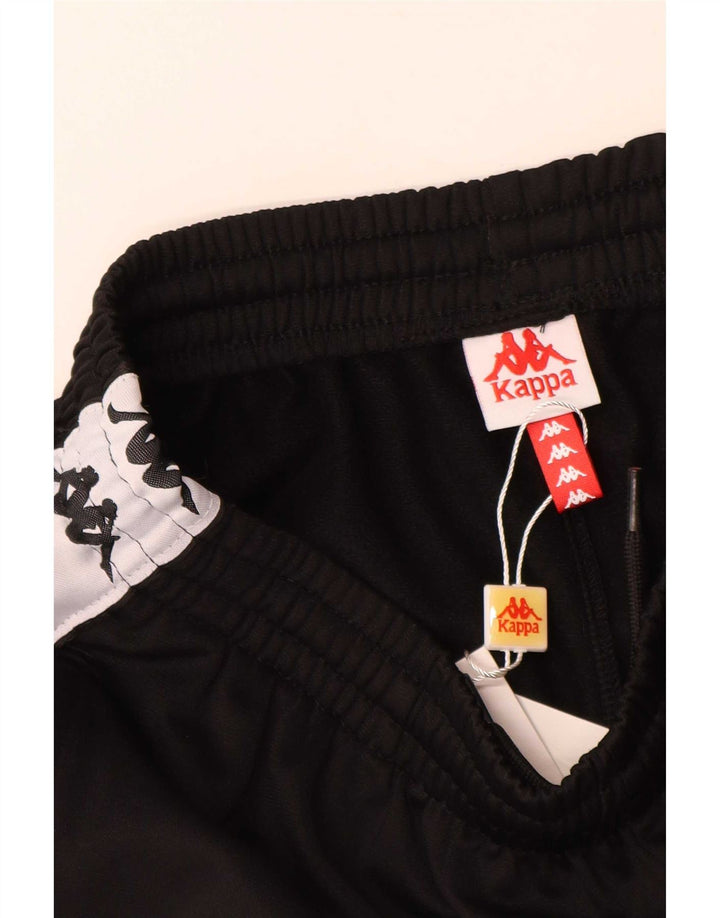 Pantaloncini sportivi grafici Kappa da bambino 11-12 anni Poliestere color block nero