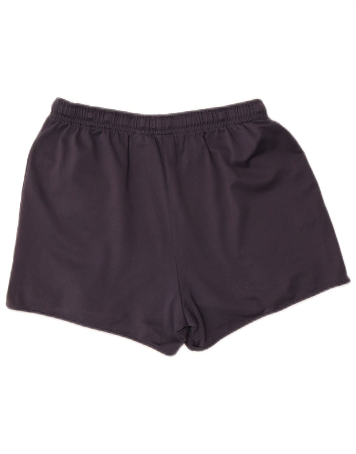 Pantaloncini sportivi Nike da donna US 4/6 Small blu navy in poliestere