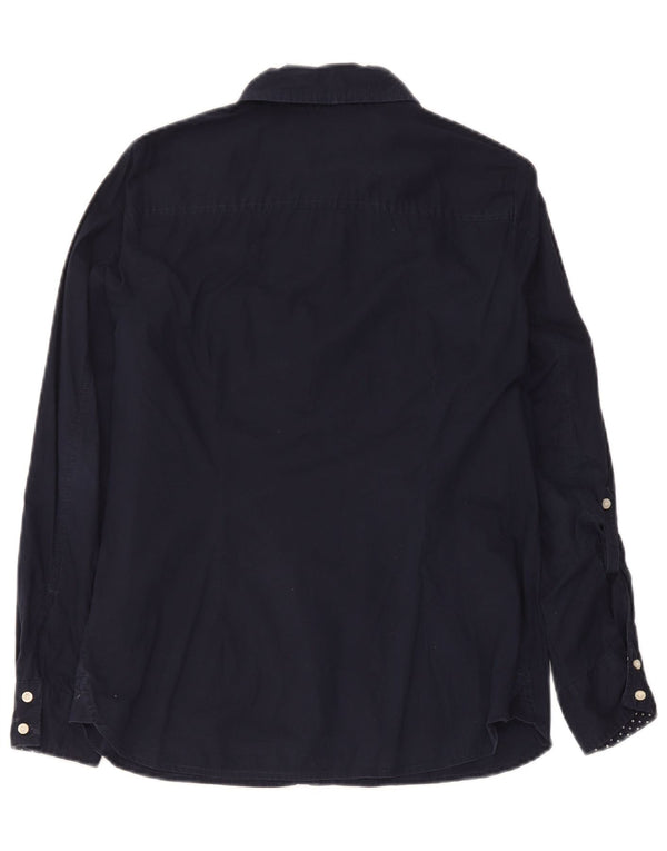 Camicia da donna Tommy Hilfiger UK 14 medio blu navy