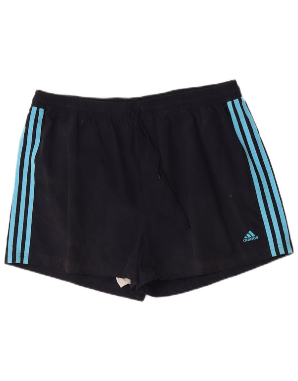 Pantaloncini da bagno da uomo Adidas 2XL poliestere blu navy