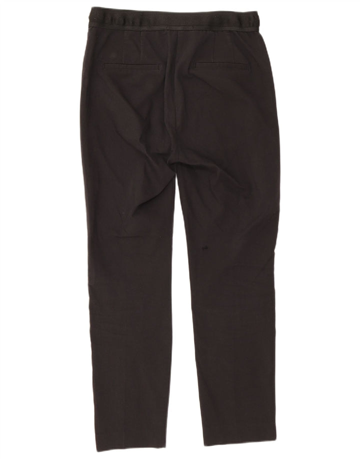 Pantaloni chino slim da donna Zara medi W28 L26 cotone nero
