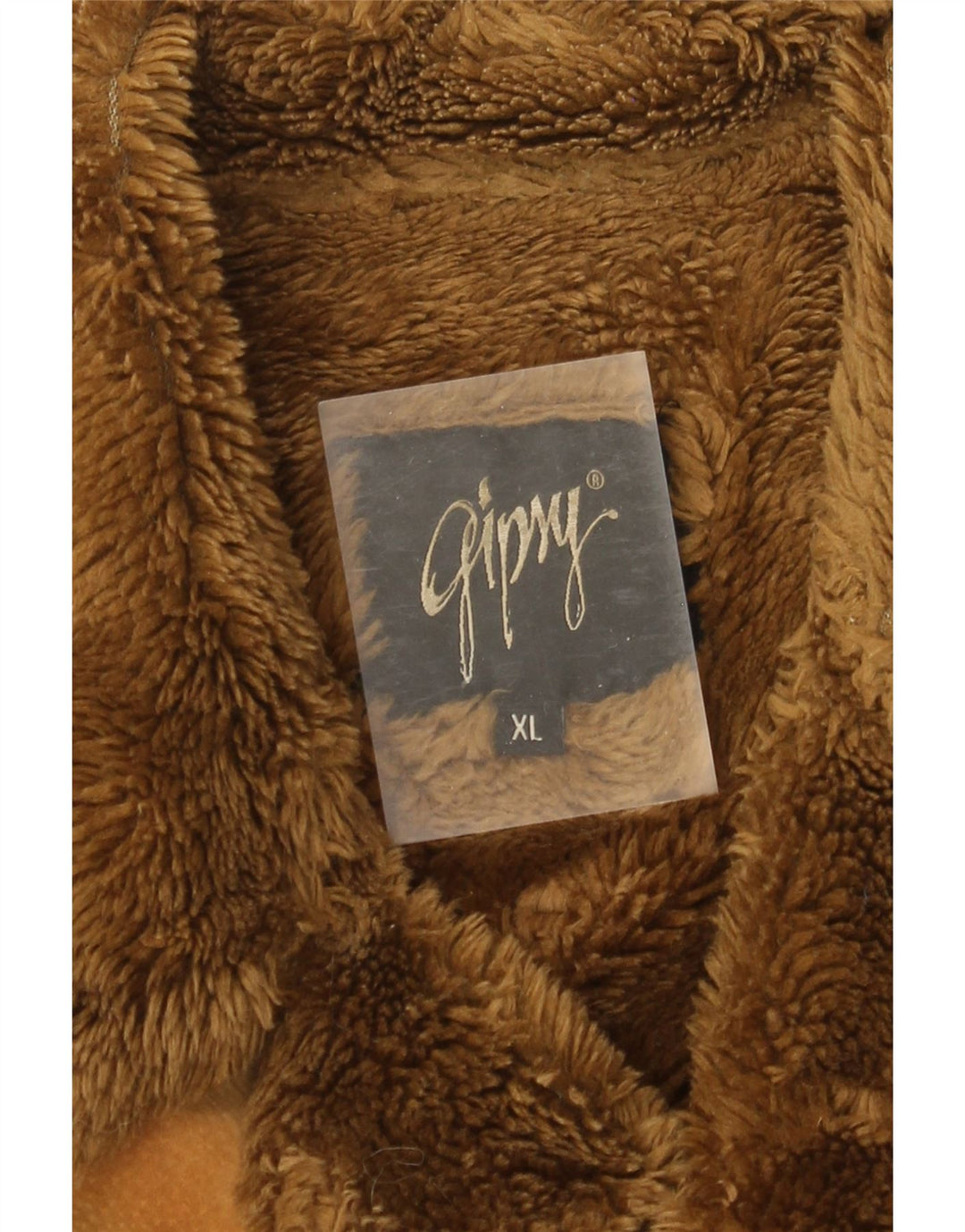 Giubbotto in shearling da uomo Gipsy UK 42 XL Marrone