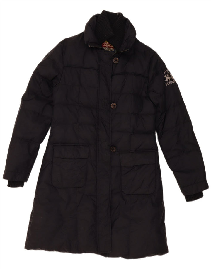 Piumino Donna La Martina IT 46 Large Nero Nylon