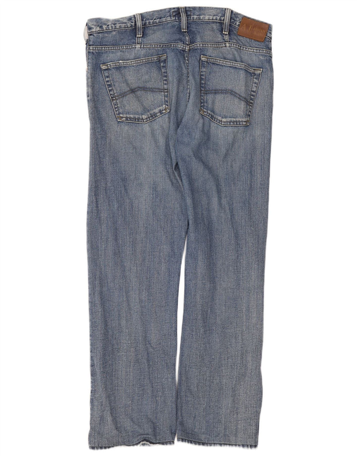 Jeans dritti da uomo Armani W36 L34 cotone blu