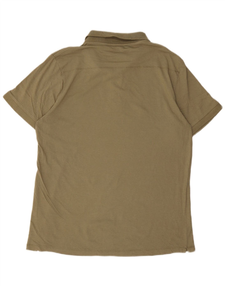 Polo da uomo French Connection XL in cotone kaki