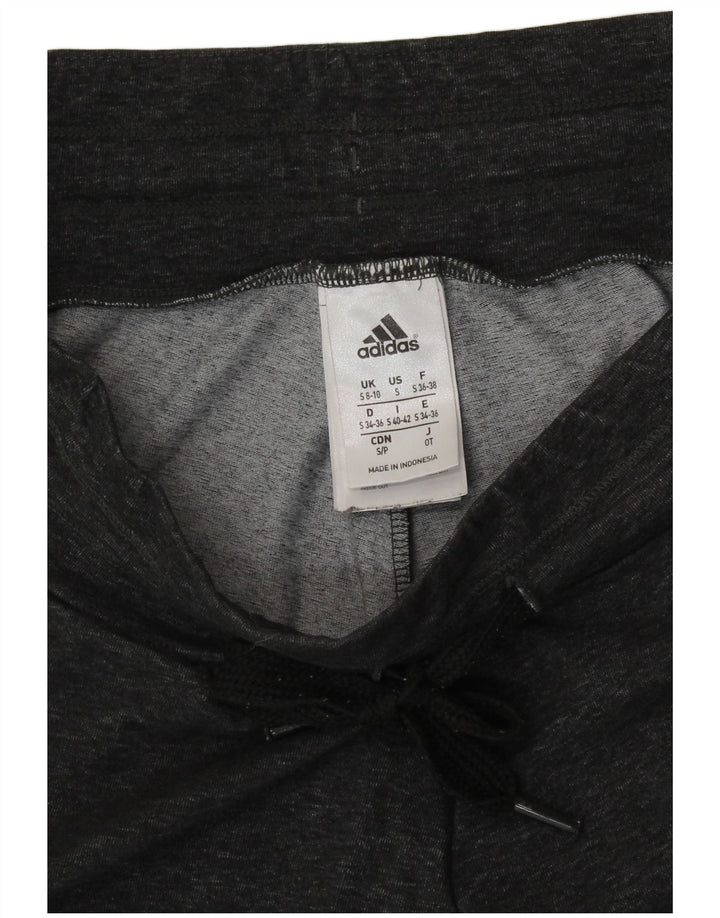 Pantaloni da tuta da donna ADIDAS Climalite Joggers UK 8/10 Small Grigio