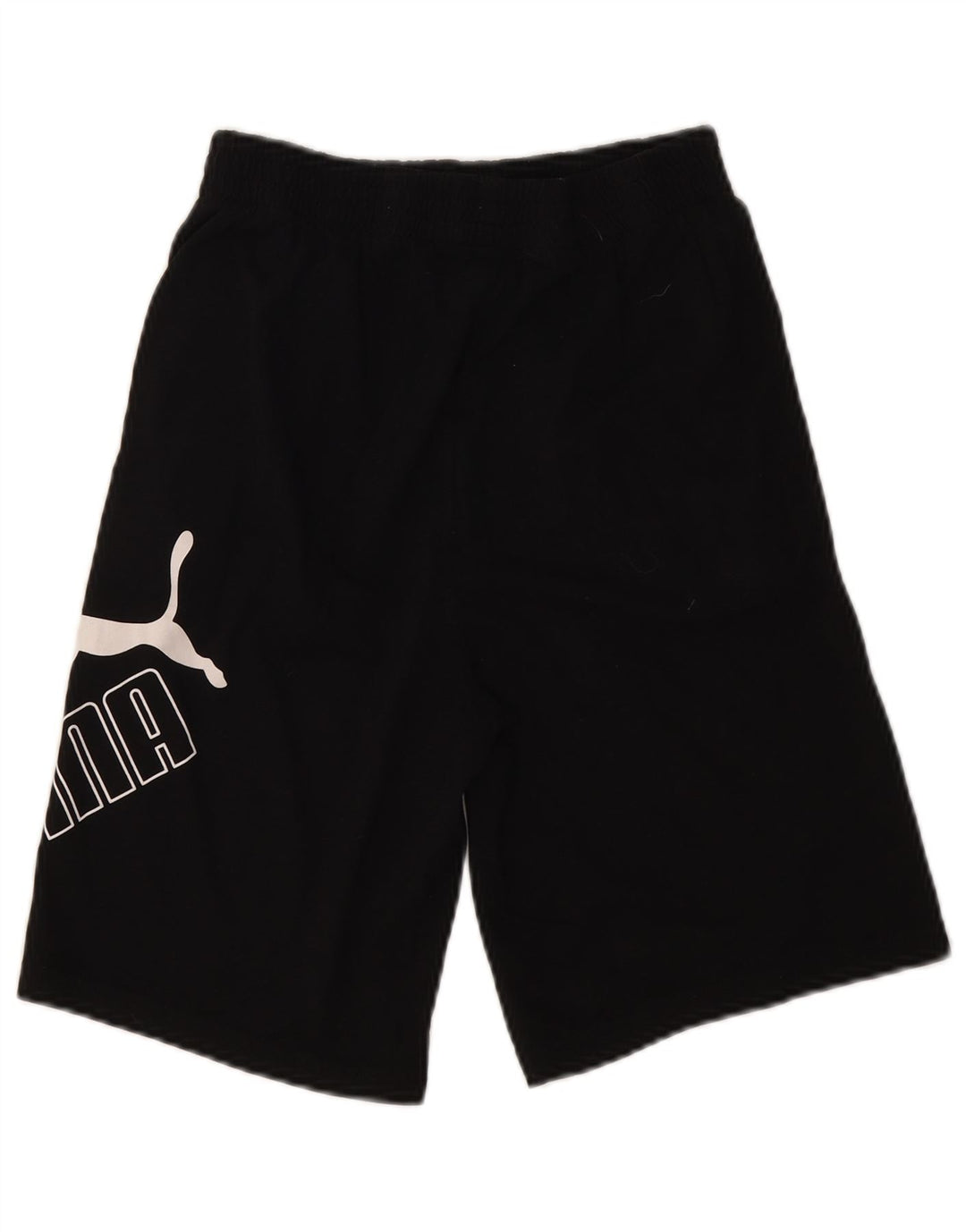 Pantaloncini sportivi Puma da ragazzo con grafica 14-15 anni, taglia grande, neri