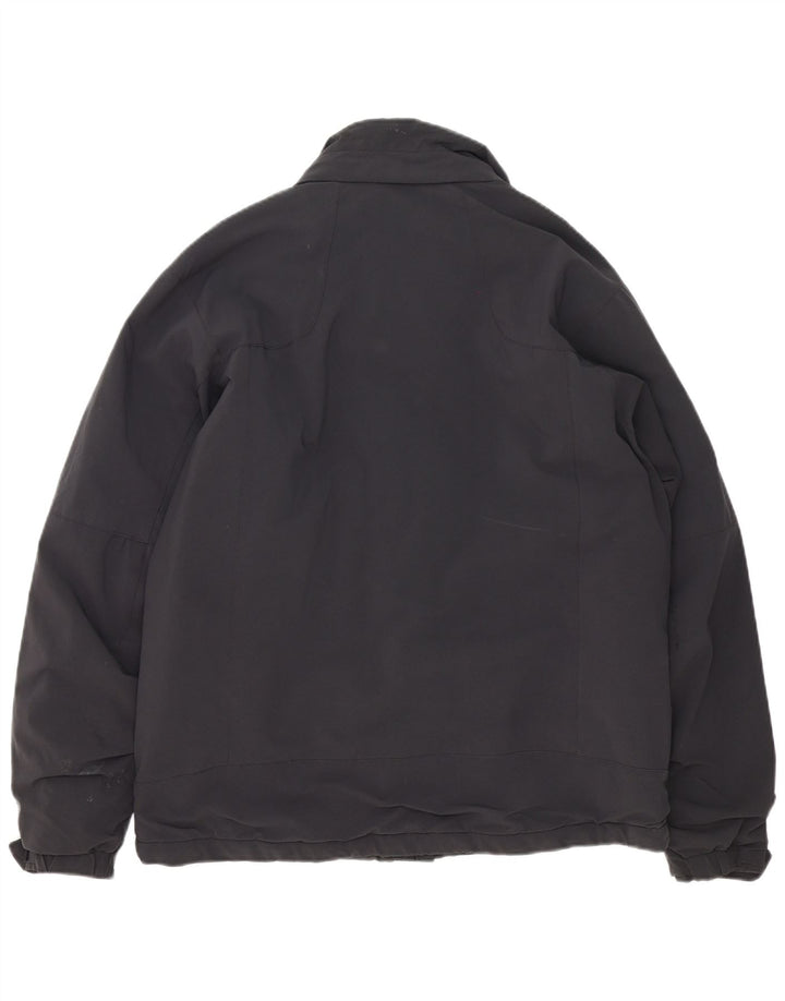 Giacca a vento Columbia da uomo in titanio UK 38 nylon nero medio