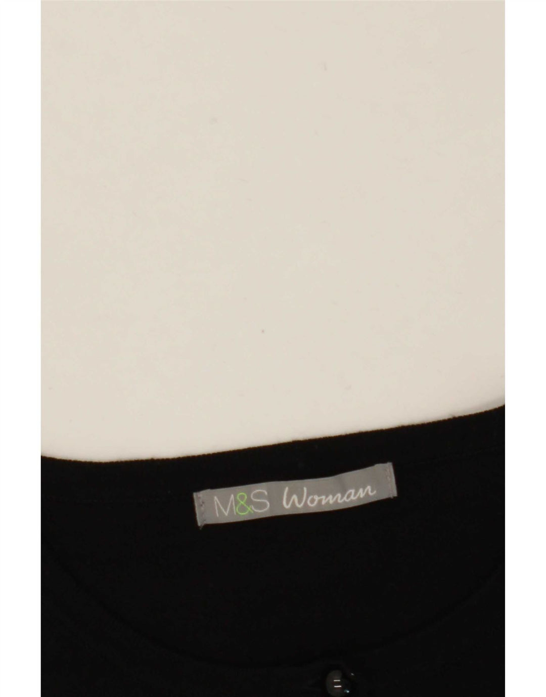 Maglione cardigan da donna Marks & Spencer UK 12 medio nero
