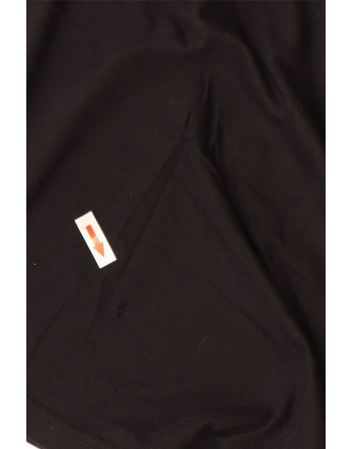 T-shirt da uomo Fred Perry Top grande in cotone nero