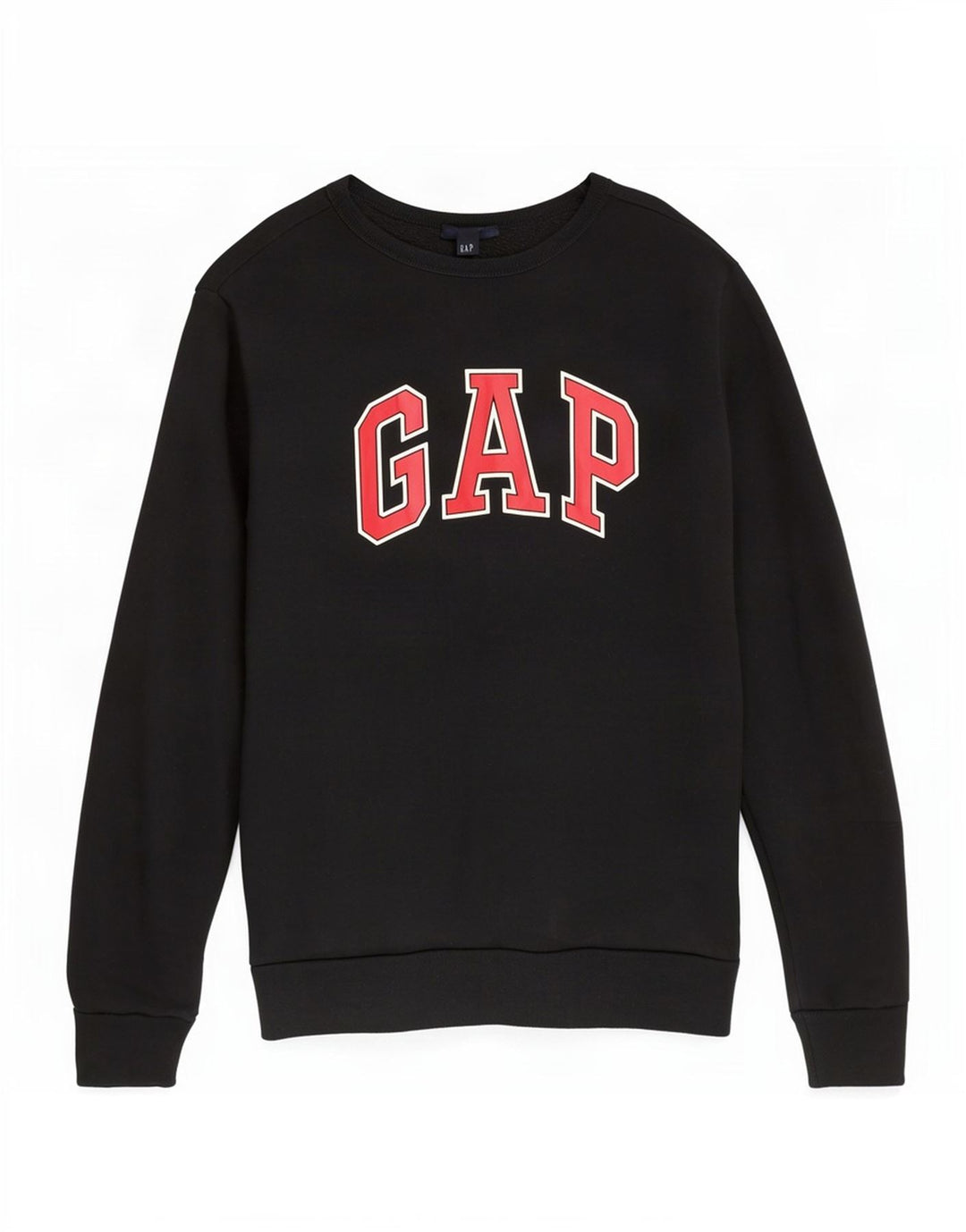 Gap Felpa grafica da uomo Maglione grande cotone nero