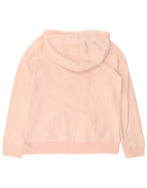 Maglione con cappuccio grafico da donna HOLLISTER UK 14 Cotone rosa medio