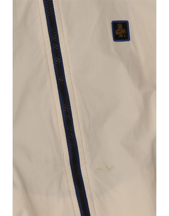 REFRIGIWEAR Giubbotto bomber da uomo UK 38 Poliammide color block bianco medio