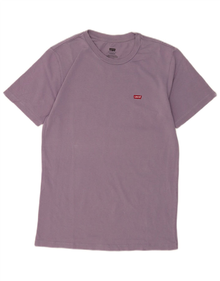 T-shirt standard da uomo Levi's Top piccola in cotone viola