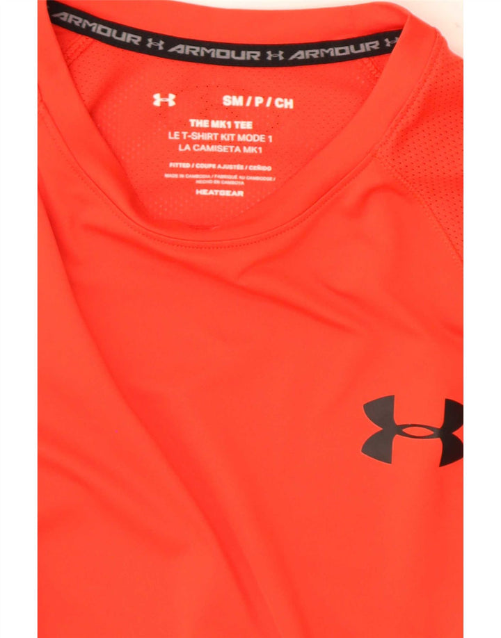 Maglietta Under Armour da uomo Heat Gear Top piccola rossa