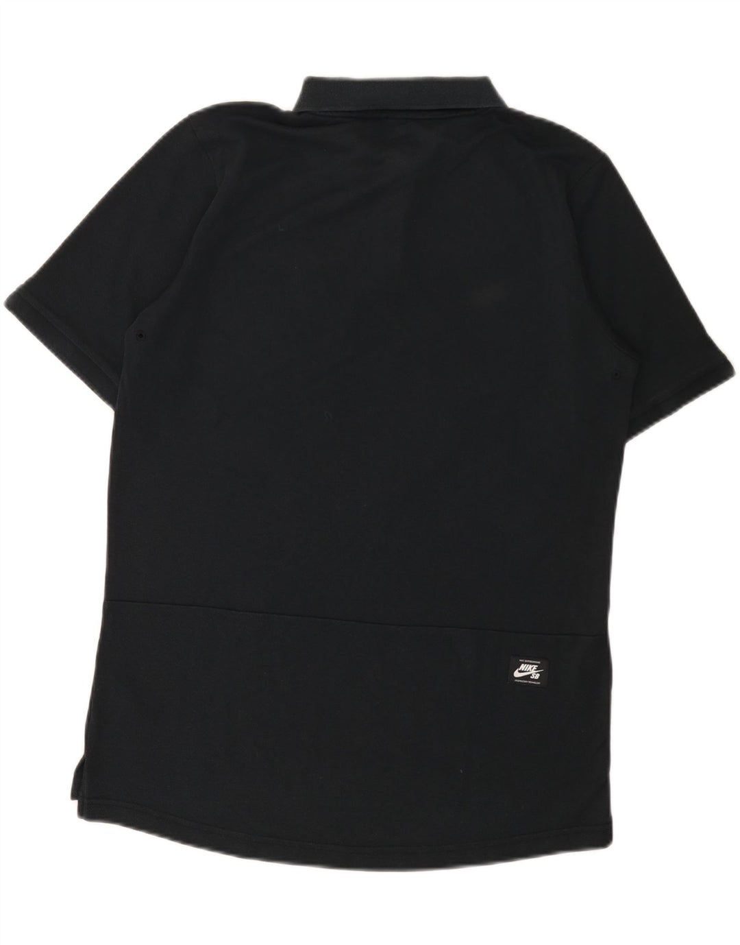Polo Nike da uomo Dri Fit in cotone nero medio