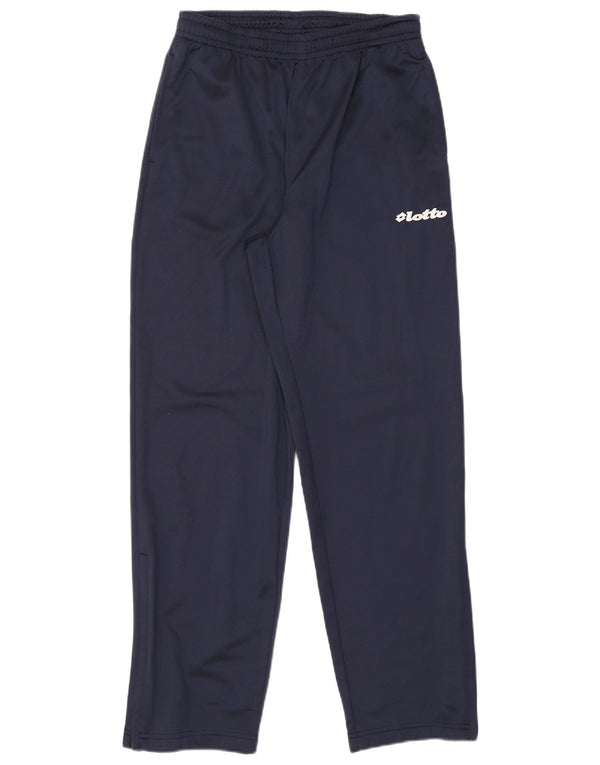 Pantaloni da tuta da uomo Lotto UK 42/44 Large Blu Navy Poliestere